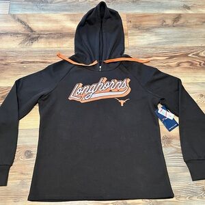 Texas Longhorns Medium Fanatics Black Hoodie with Orange Accents